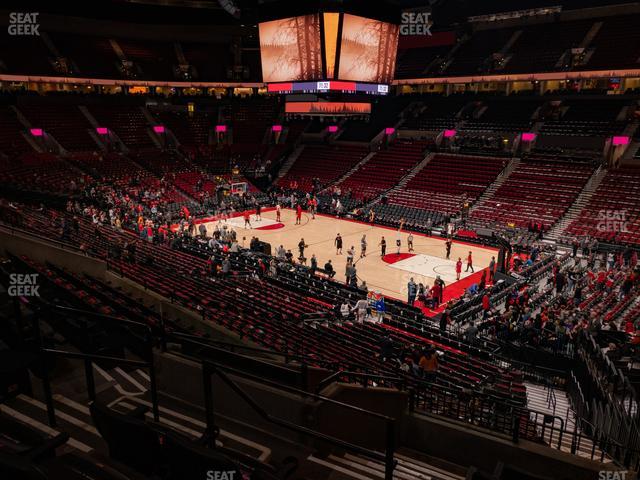 Moda Center - Section 228 Seat View