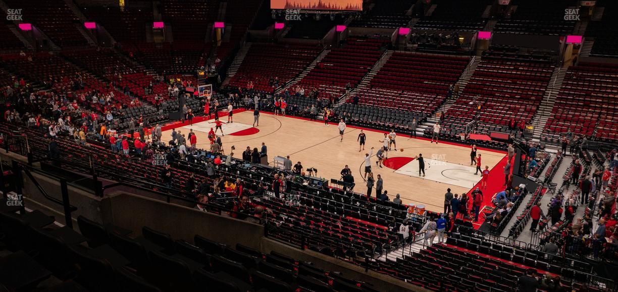 Moda Center - Section 229 Seat View