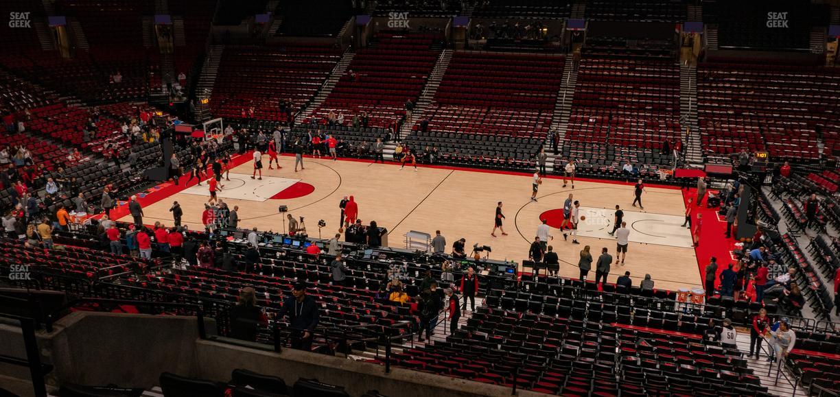 Moda Center - Section 230 Seat View