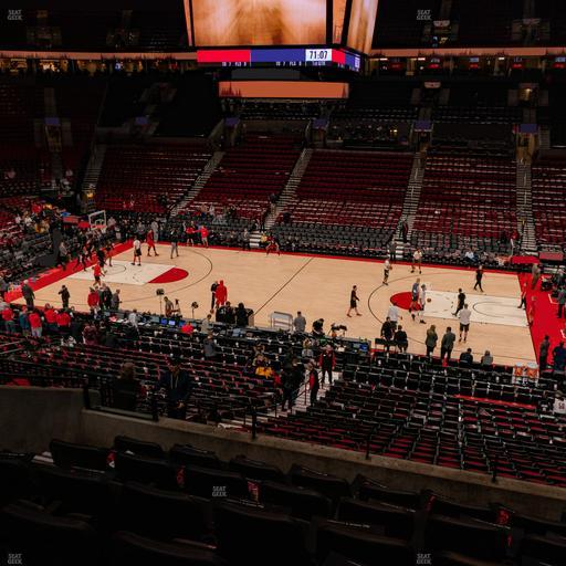 Moda Center - Section 230 Seat View