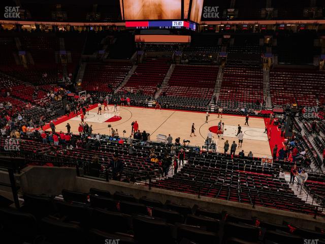 Moda Center - Section 230 Seat View