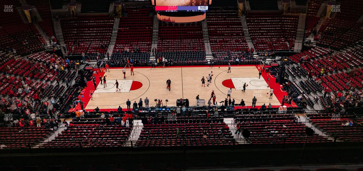 Moda Center - Section 301 Seat View