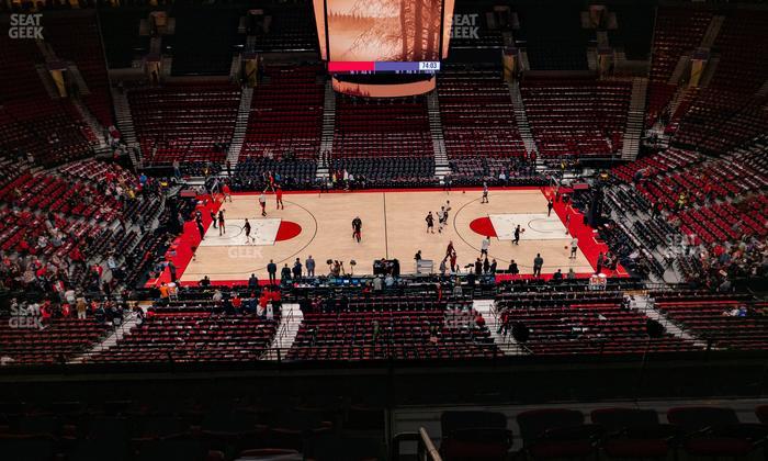 Moda Center - Section 301 Seat View