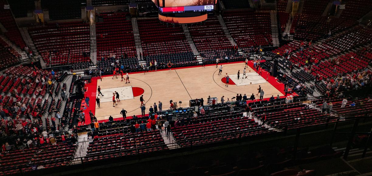Moda Center - Section 302 Seat View