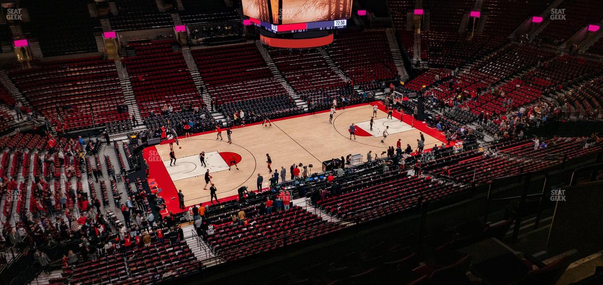 Moda Center - Section 303 Seat View