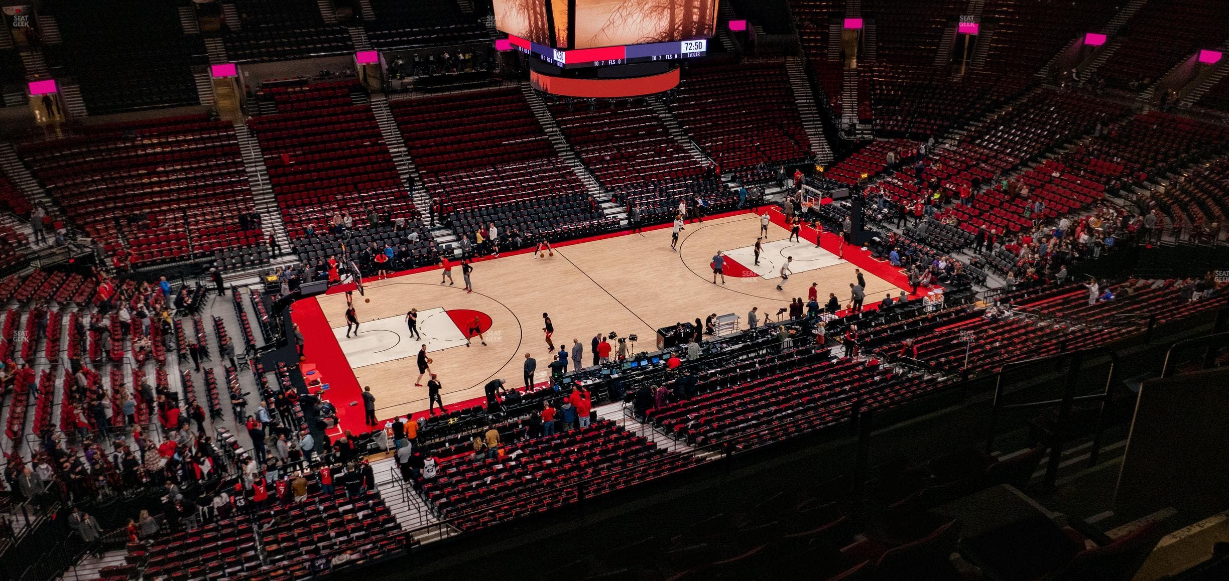 Moda Center - Section 303 Seat View