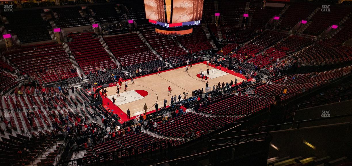 Moda Center - Section 304 Seat View