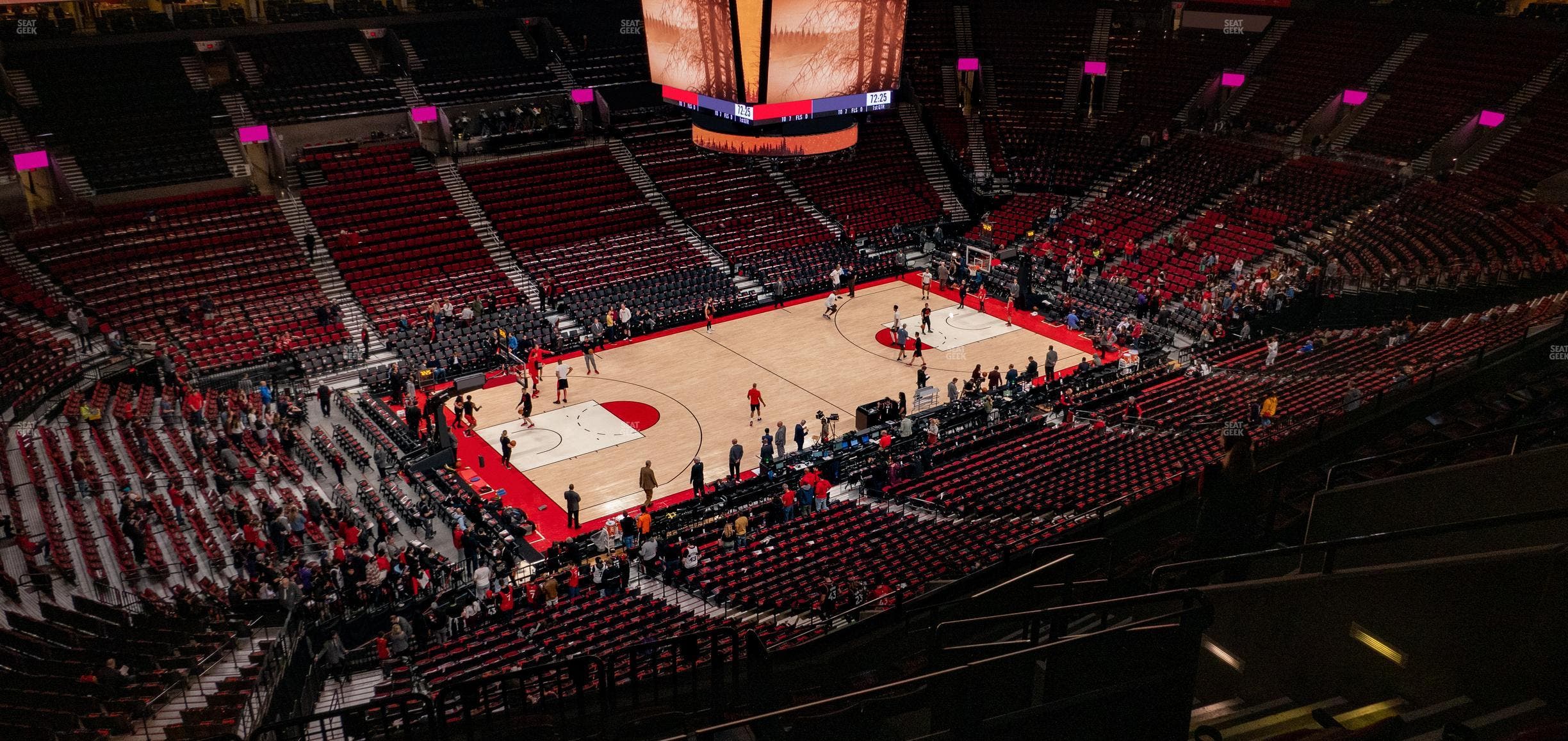Moda Center - Section 304 Seat View