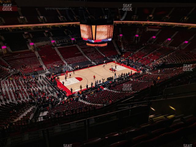 Moda Center - Section 304 Seat View