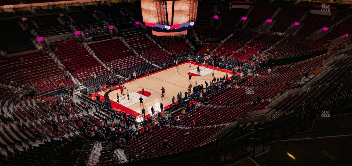 Moda Center - Section 305 Seat View