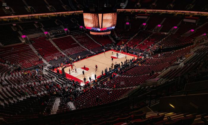 Moda Center - Section 305 Seat View