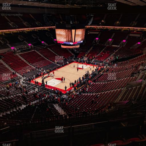Moda Center - Section 306 Seat View