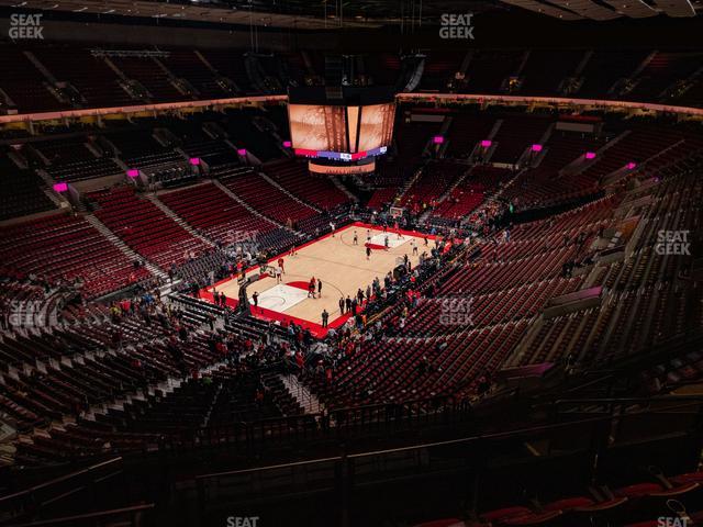Moda Center - Section 306 Seat View