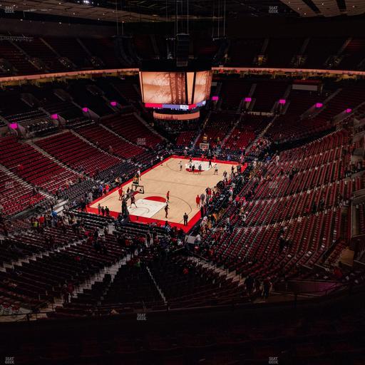 Moda Center - Section 307 Seat View