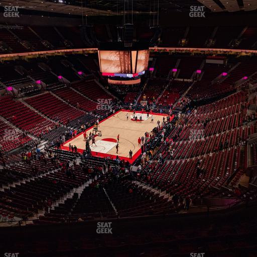 Moda Center - Section 307 Seat View