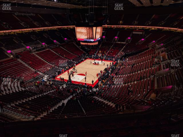 Moda Center - Section 307 Seat View