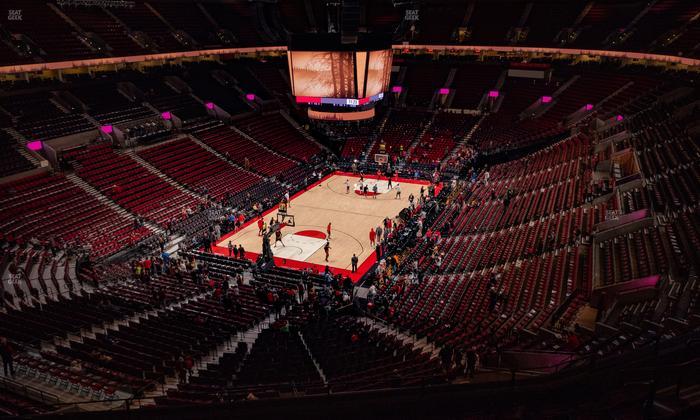 Moda Center - Section 307 Seat View