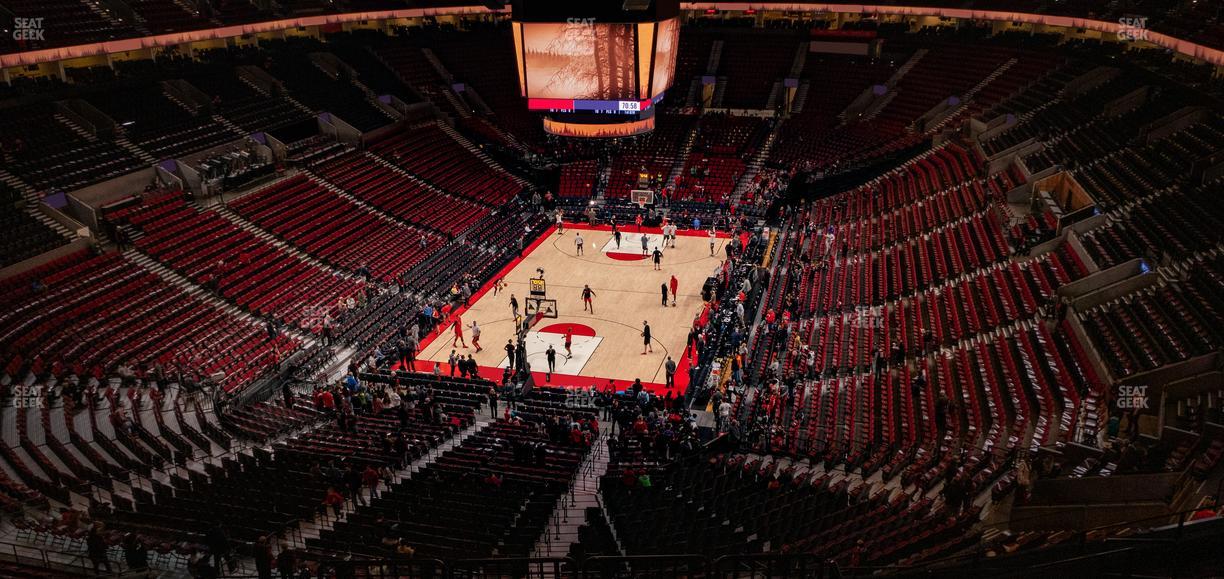 Moda Center - Section 308 Seat View