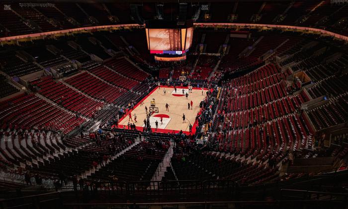 Moda Center - Section 308 Seat View