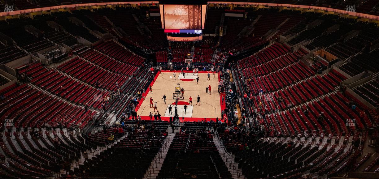 Moda Center - Section 309 Seat View