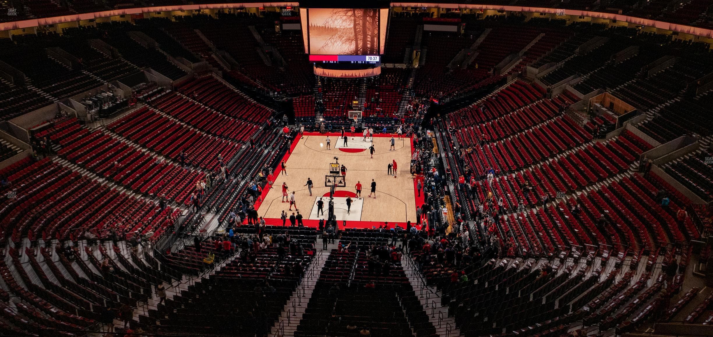 Moda Center - Section 309 Seat View