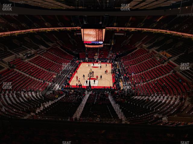 Moda Center - Section 309 Seat View