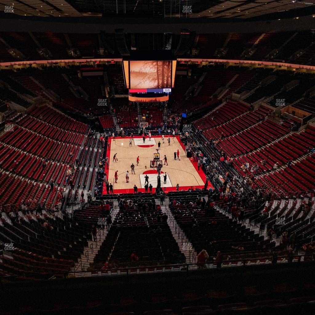Moda Center - Section 310 Seat View