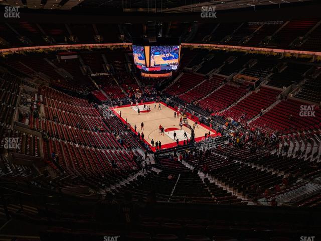 Moda Center - Section 312 Seat View