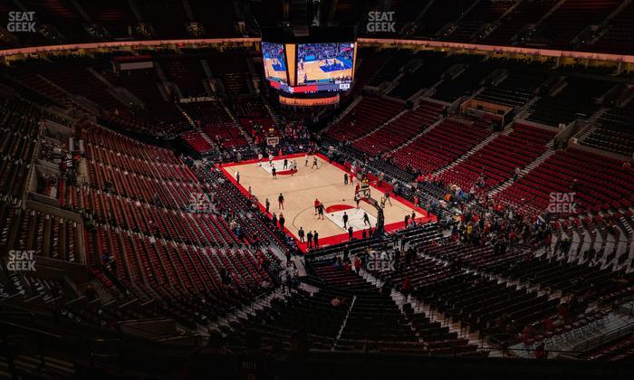 Moda Center - Section 312 Seat View