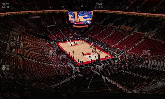 Moda Center - Section 312 Seat View