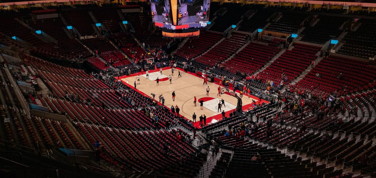 Moda Center - Section 313 Seat View