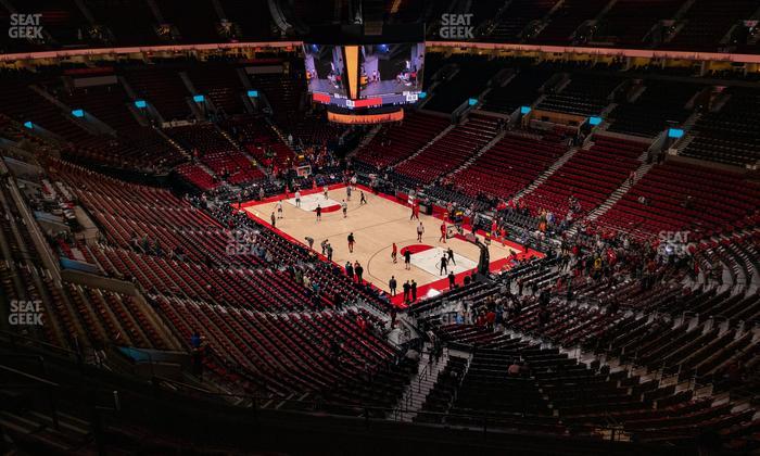 Moda Center - Section 313 Seat View