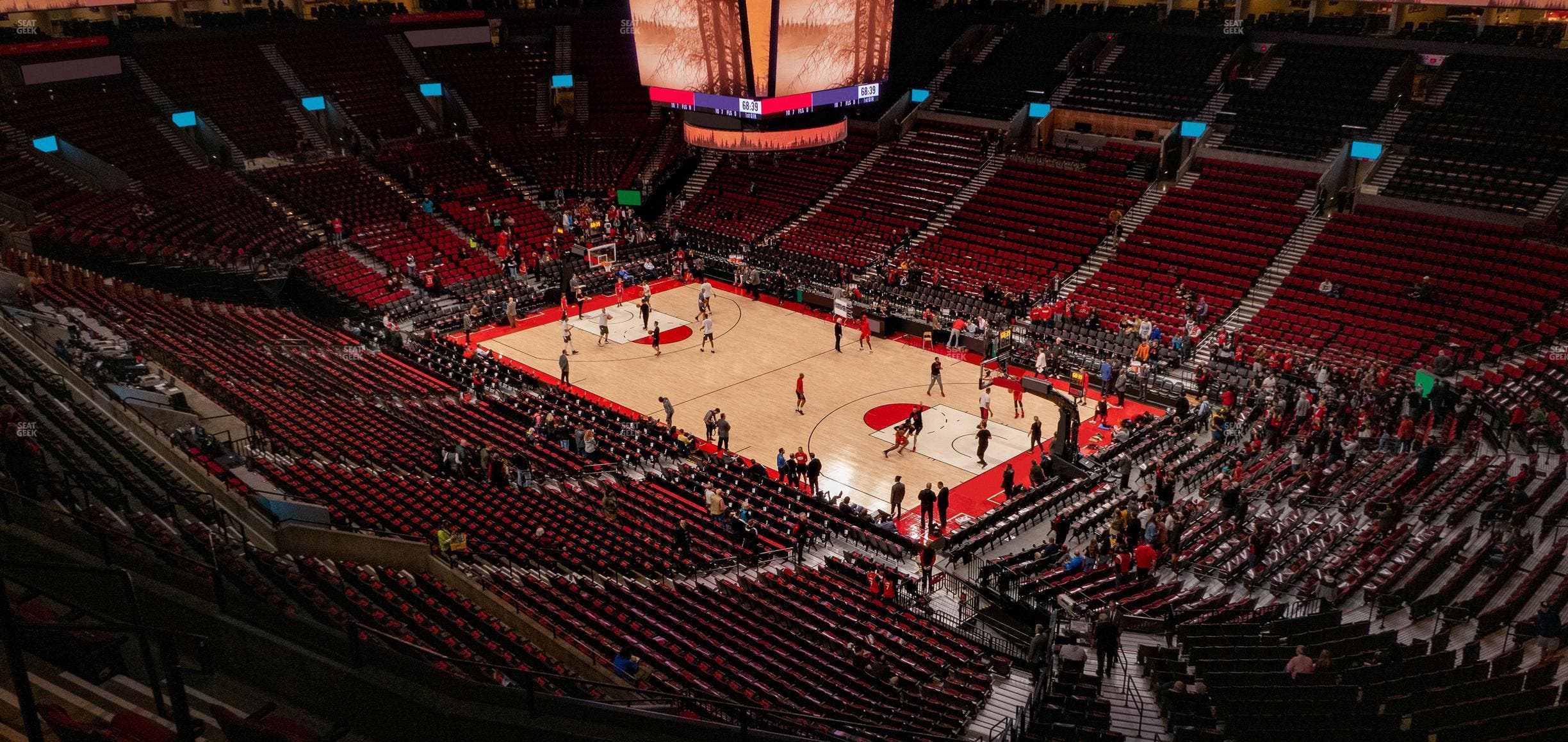 Moda Center - Section 314 Seat View
