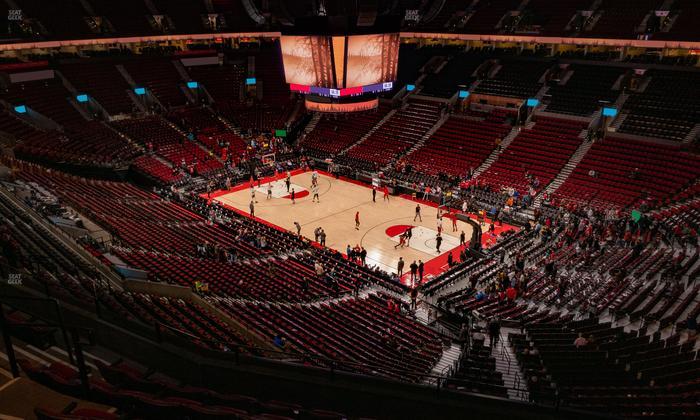 Moda Center - Section 314 Seat View