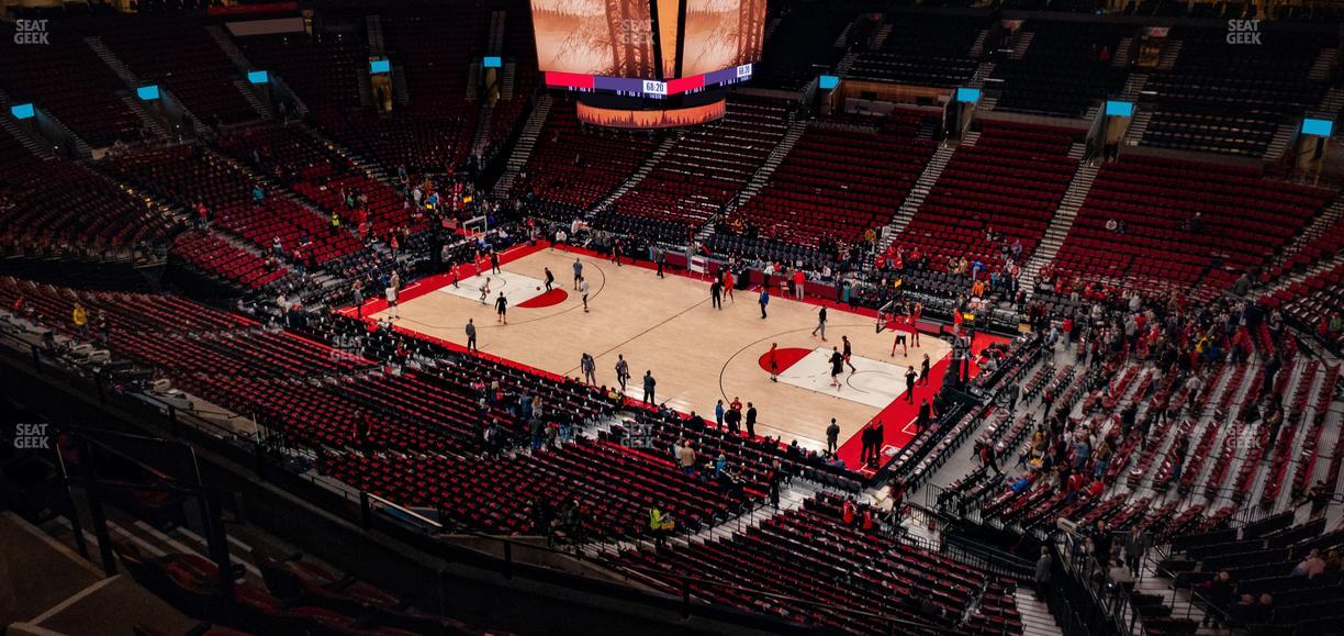 Moda Center - Section 315 Seat View