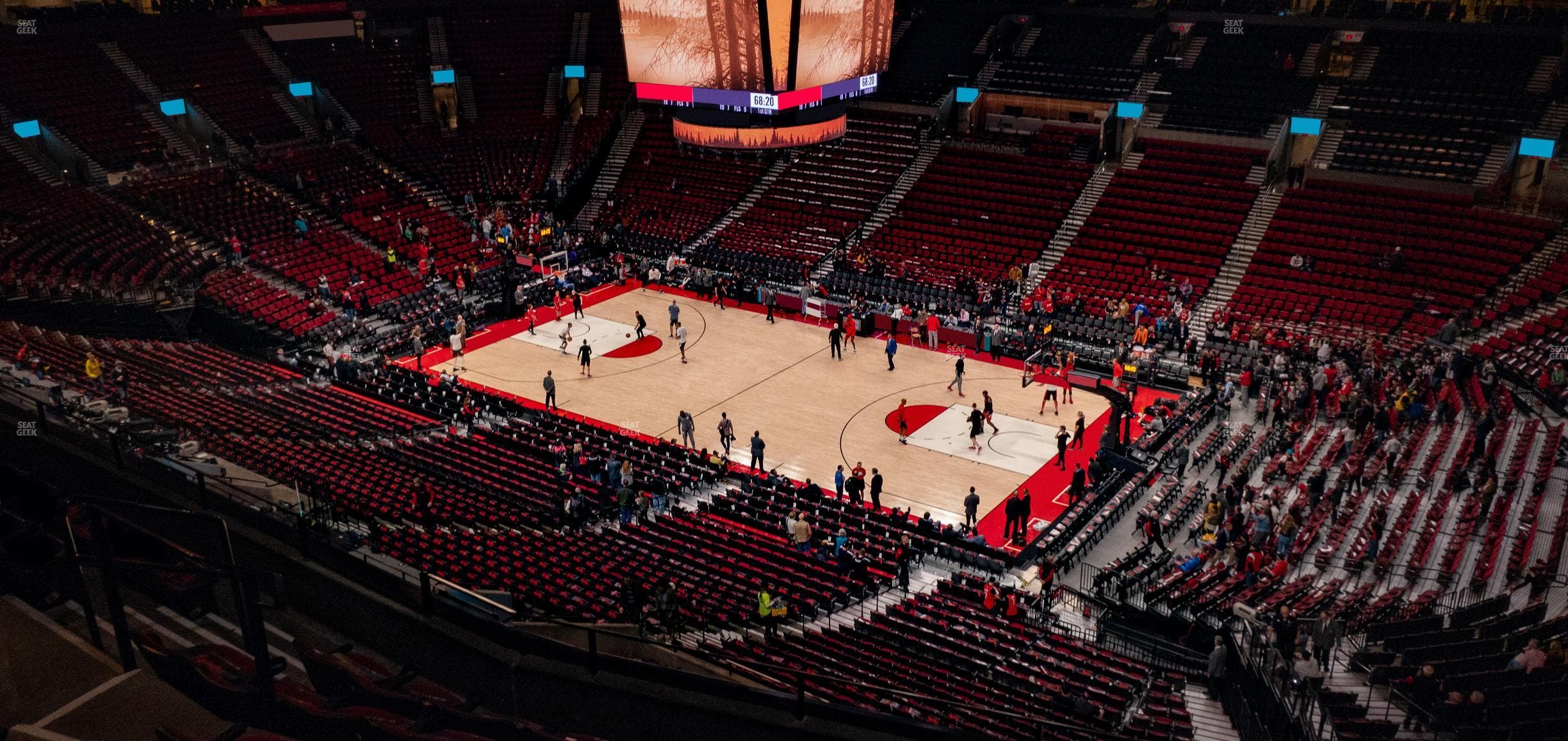 Moda Center - Section 315 Seat View