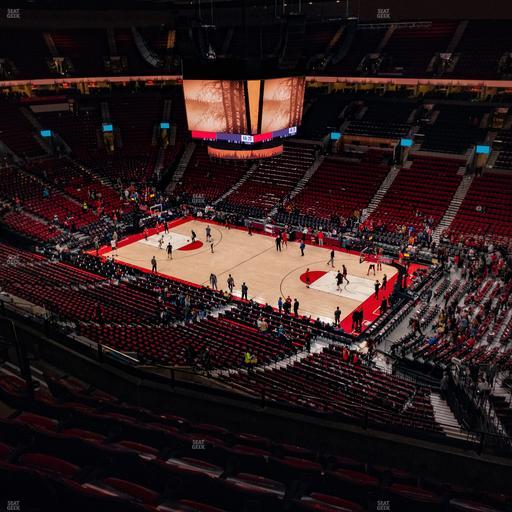 Moda Center - Section 315 Seat View