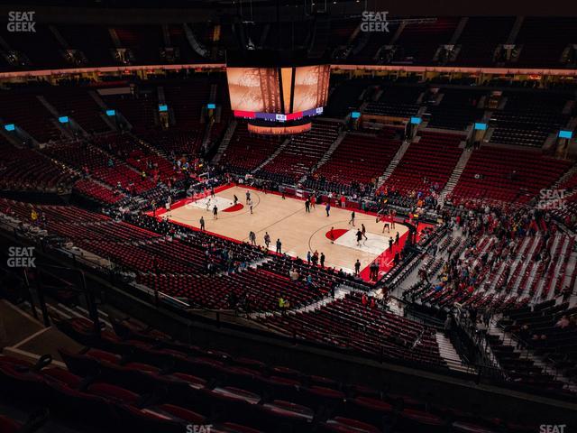 Moda Center - Section 315 Seat View
