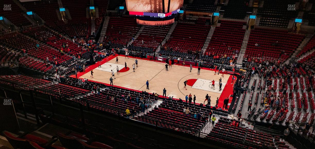 Moda Center - Section 316 Seat View