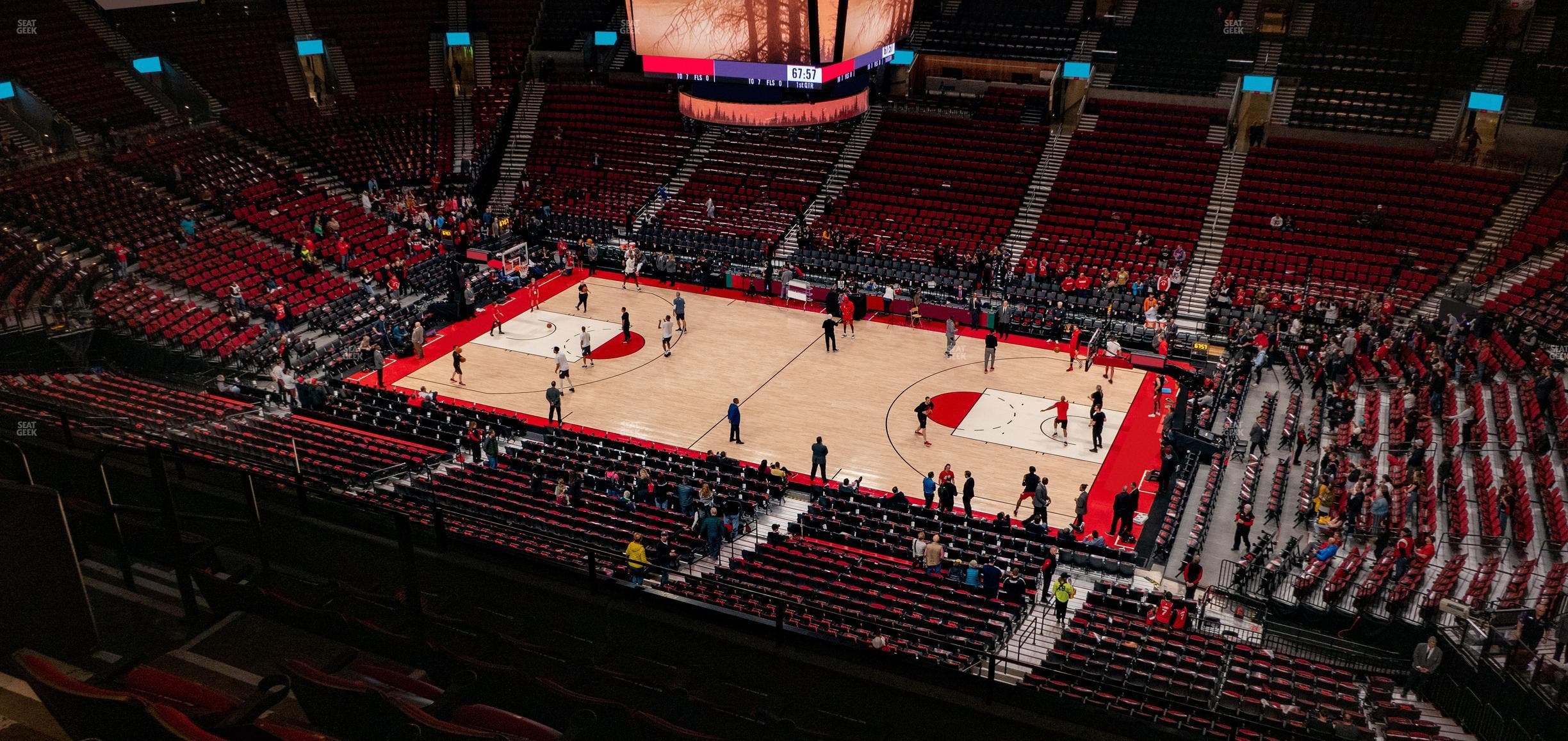 Moda Center - Section 316 Seat View