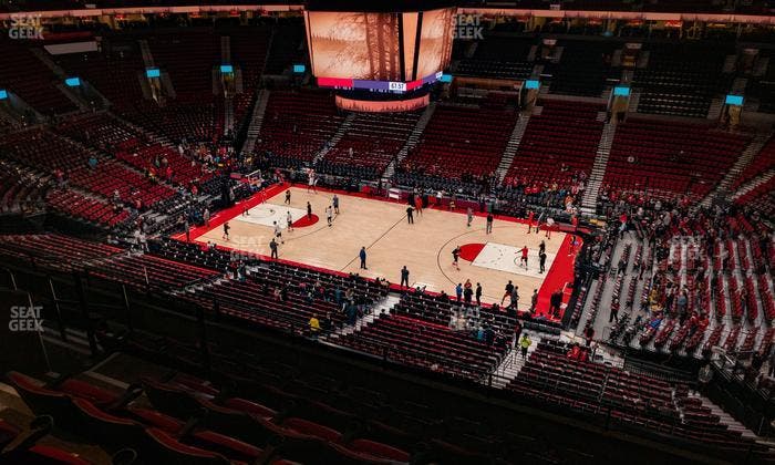 Moda Center - Section 316 Seat View