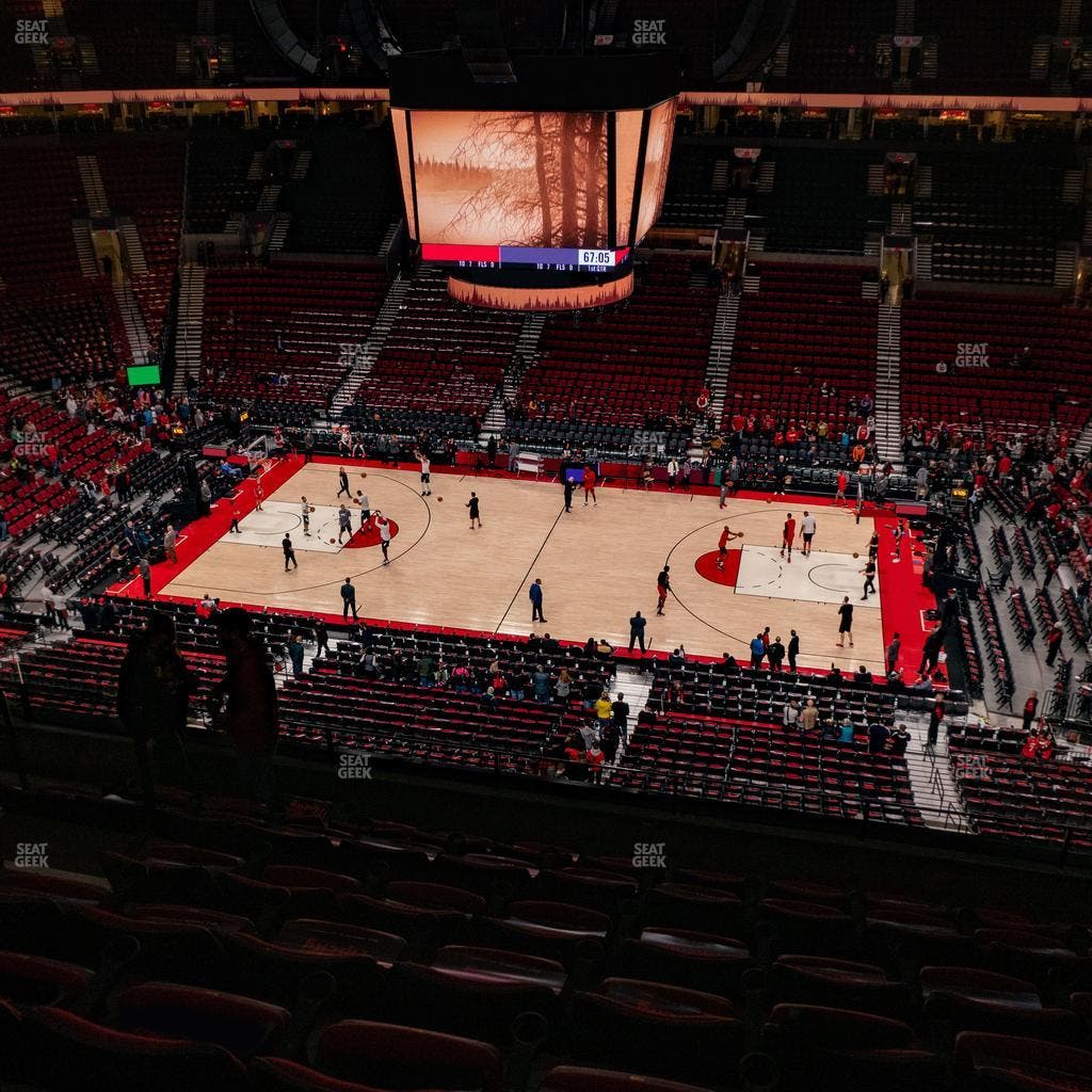 Moda Center - Section 317 Seat View