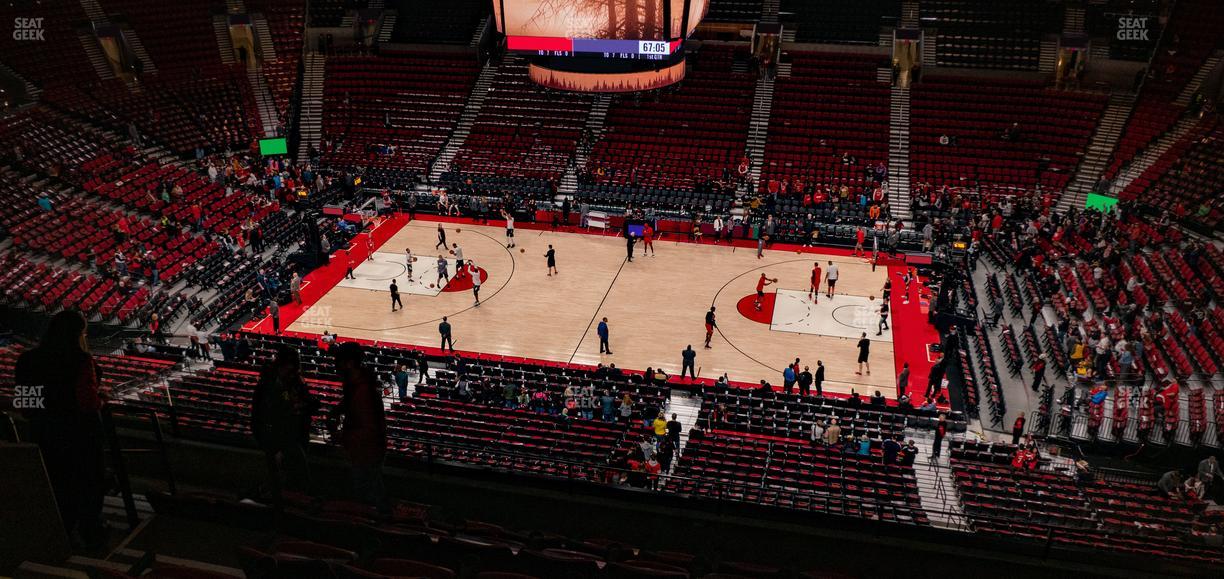 Moda Center - Section 317 Seat View
