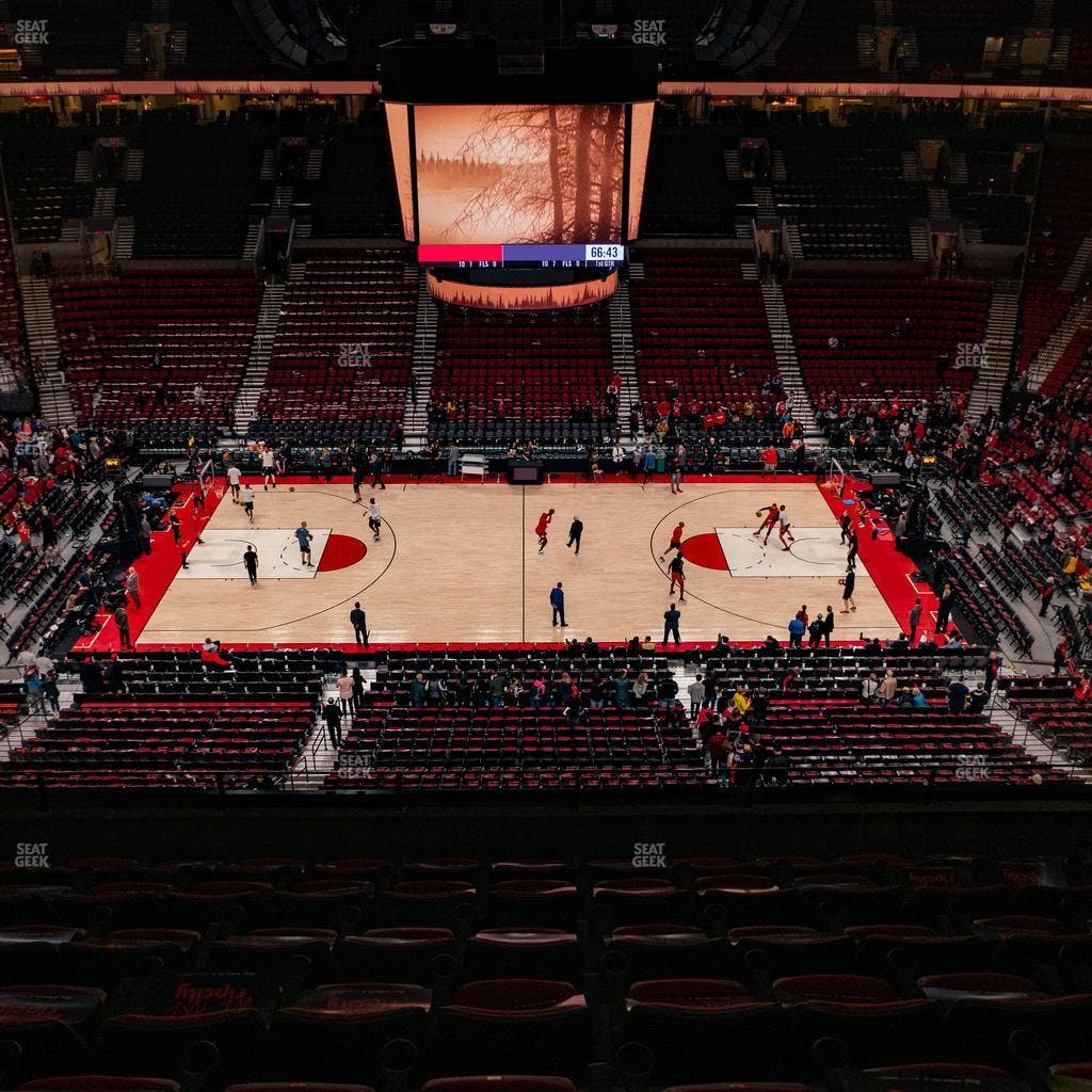 Moda Center - Section 318 Seat View