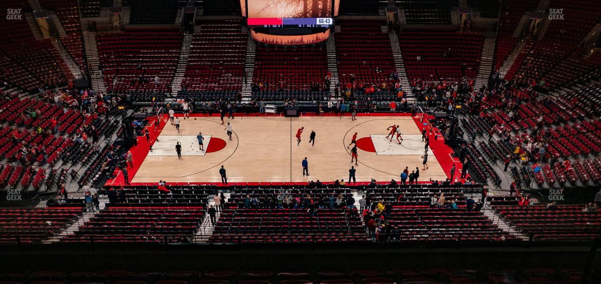 Moda Center - Section 318 Seat View
