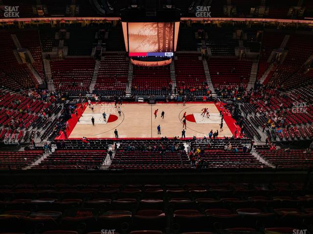 Moda Center - Section 318 Seat View