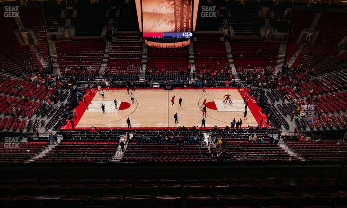 Moda Center - Section 318 Seat View