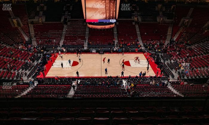 Moda Center - Section 318 Seat View