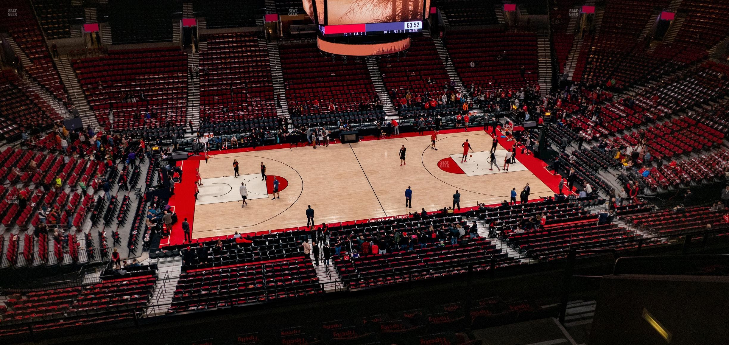 Moda Center - Section 319 Seat View