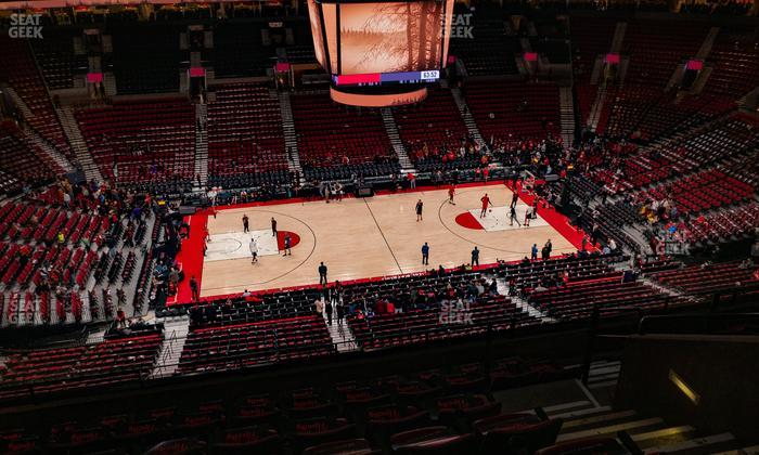 Moda Center - Section 319 Seat View